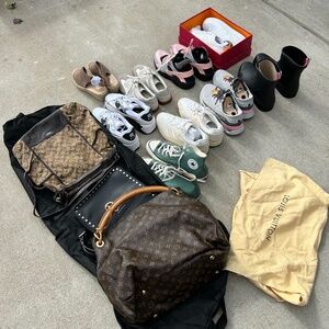 Ladies shoes and bags